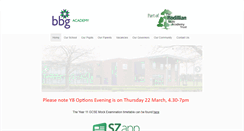 Desktop Screenshot of bbgacademy.com
